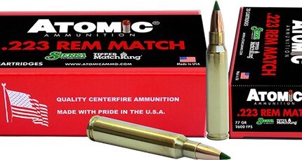 ATOMIC 223 REM 77GR TIPPED - MATCHKING 20RD 10BX/CS