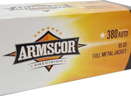 ARMSCOR 380 ACP 95GR FMJ - 100RD 12BX/CS