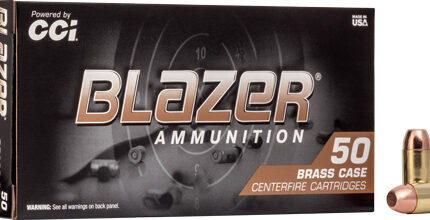 CCI BLAZER BRASS 40 SW - 180GR FMJ 50RD 20BX/CS