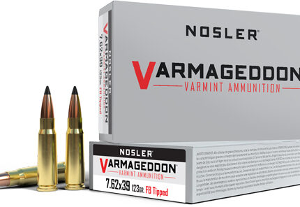 NOSLER VARMAGEDDON 7.62X39 - 123GR FBT 20RD 10BX/CS