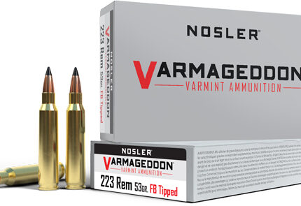 NOSLER VARMAGEDDON 223 REM - 53GR FBT 20RD 20BX/CS