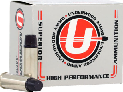 UNDERWOOD 44 SW SPECIAL 255GR - LEAD WADCUTTER 20RD 10BX/CS