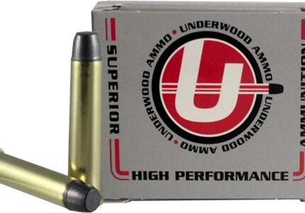 UNDERWOOD 45-70 GOV +P 430GR - LEAD FLAT NOSE 20RD 10BX/CS