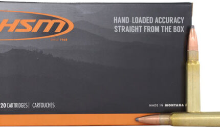 HSM 8MM MAUSER 195GR SOFT - POINT 20RD 20BX/CS