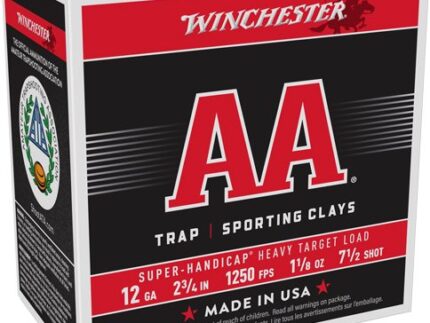 WINCHESTER AA 12GA 2.75" - 1-1/8OZ #7.5 1250FPS 250R CASE