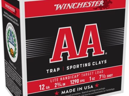 WINCHESTER AA 12GA 2.75" 1OZ - #7.5 1290FPS 250RD CASE LOT