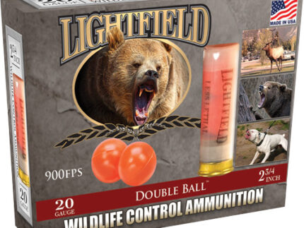 LIGHTFIELD 20GA 2.75" - DOUBLE BALL 5RD 10BX/CS