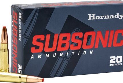HORNADY SUBSONIC 350 LEGEND - 250GR SUB-X 20RD 10BX/CS