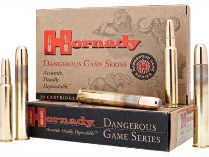 HORNADY 416 RUGER 400GR BONDED - DGX 20RD 6BX/CS