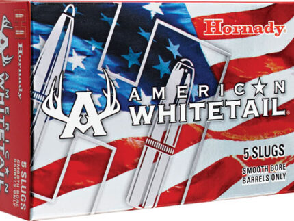HORNADY WHITETAIL 12GA 2.75" - 1OZ RIFLED SLUG 5RD 20BX/CS