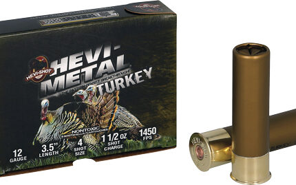 HEVI-SHOT HEVI METAL 12GA - 3.5" 1-1/2OZ #4 5RD 10BX/CS