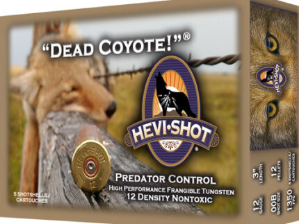 HEVI-SHOT DEAD COYOTE 12GA - 3.5" 1-5/8OZ #T 10RD 10BX/CS