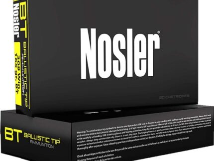 NOSLER BT 6.5 CM 120GR - BALLISTIC TIP 20RD 10BX/CS