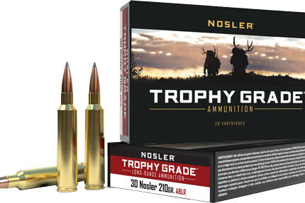NOSLER TROPHY GRADE LR 30 - NOSLER 210GR ABLR 20RD 10BX/CS