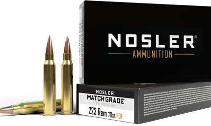 NOSLER MATCH GRADE 223 REM - 70GR RDF HPBT 20RD 20BX/CS