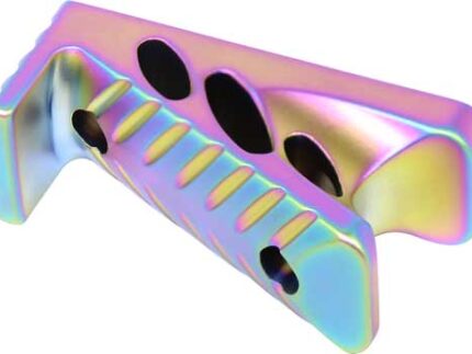 GUNTEC AR15 MICRO ANGLE GRIP - RAINBOW PVD COATED