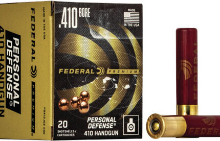 FEDERAL PREMIUM 410 2.5" 000 - BUCK 4 PELLETS 20RD 10BX/CS
