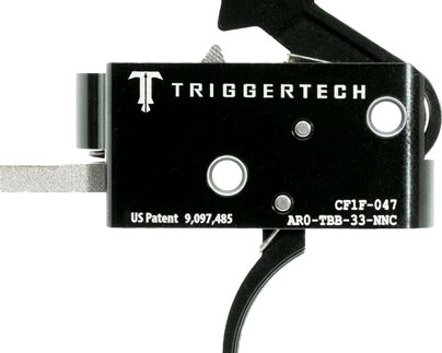 TRIGGERTECH AR-15 TWO STAGE - BLACK COMPETITIVE CURVED