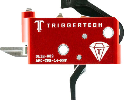 TRIGGERTECH AR-15 TWO STAGE - BLACK DIAMOND FLAT