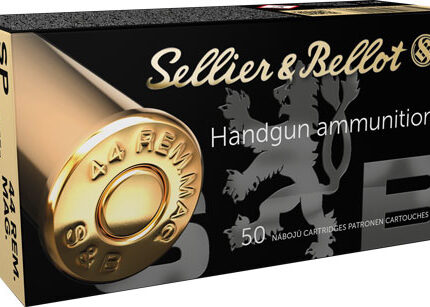 S&B 44 REM MAG 240GR JSP - 50RD 12BX/CS