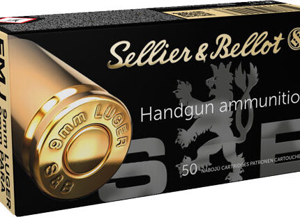 S&B 9MM LUGER 124GR FMJ - 50RD 20BX/CS