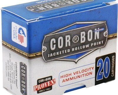 CORBON 9MM LUGER +P 90GR JHP - 20RD 25BX/CS
