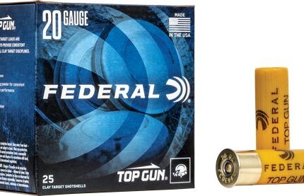 FEDERAL TOP GUN 20GA 7/8OZ #8 - 1210FPS 250RD CASE LOT