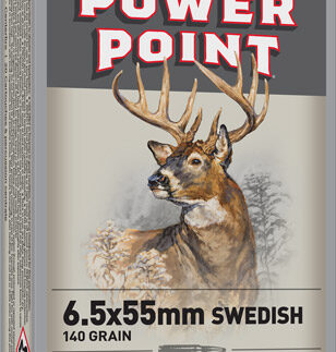 WINCHESTER 6.5X55 MAUSER - 140GR POWER POINT 20RD 10BX/CS