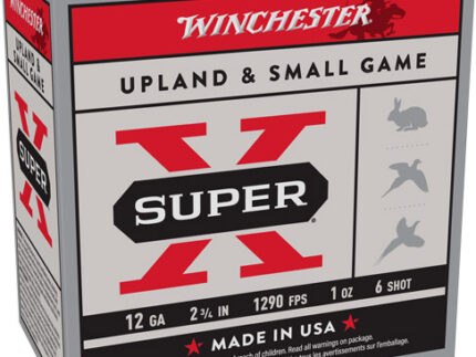 WINCHESTER SUPER-X 12GA 2.75" - 1OZ #6 1290FPS 250RD CASE LOT