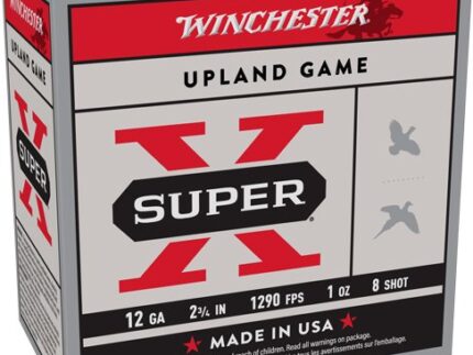 WINCHESTER SUPER-X 12GA 2.75" - 1OZ #8 1290FPS 250RD CASE LOT