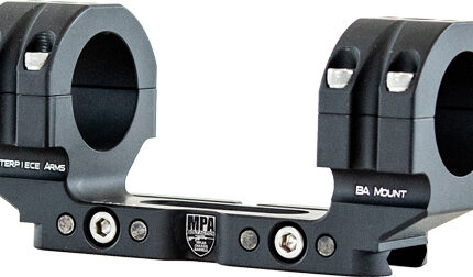 MPA SCOPE MOUNT BA 1-PC 30MM - 1.060" 0 MOA BLACK