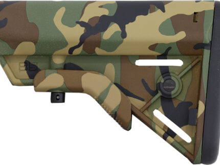 B5 SYSTEMS BRAVO STOCK - MIL-SPEC WOODLAND