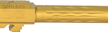 FAXON FITS GLOCK 19 BARREL 9MM - FLAME FLUTED NON THREADED TIN