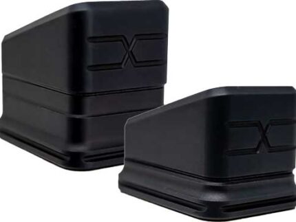 FAXON MAGAZINE EXTENSION COMBO - PLUS 3 & 5 BLACK FOR GLOCK 19