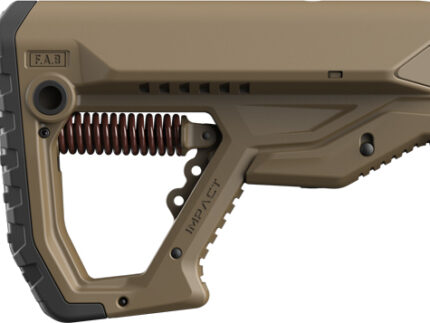 F.A.B. DEFENSE IMPACT RECOIL - REDUCTION BUTTSTOCK AR-15 FDE