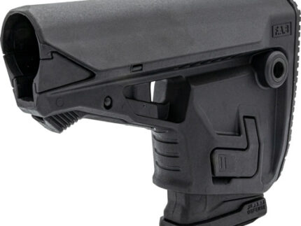 F.A.B. DEFENSE BUTTSTOCK AR-15 - /M4 OD GREEN ADJ CHEEK PIECE