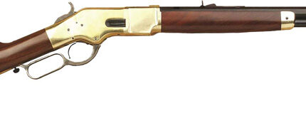 CIMARRON 1866 YELLOWBOY 44SP - 20" OCTAGON BRASS/BLUED WALNUT