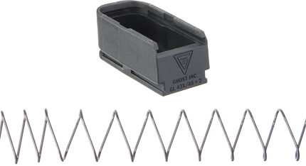 GHOST MOAB MAG EXTENSION FOR - GLOCK 43X48 PLUS 2 RNDS BLACK
