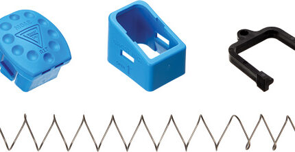 GHOST MOAB MAG EXTENSION FOR - GLOCK GEN 1-5 PLUS 6 RNDS BLUE