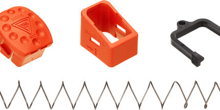 GHOST MOAB MAG EXTENSION FOR - GLOCK GEN 1-5 PLUS 6 RNDS ORNG