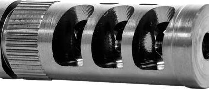 GROVTEC G-COMP .223 MUZZLE - COMPENSATOR 1/2-28 THREADS