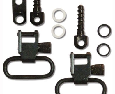 GROVTEC SWIVEL SET FOR RUGER - 10/22#3 & 44 RIFLES BLACK