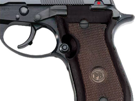BERETTA 87 STANDARD GRIPS - WOOD CHECKERED RIGHT HAND