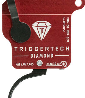 TRIGGERTECH REM 700 SNGLE STG - BLACK DIAMOND CURVED CLEAN