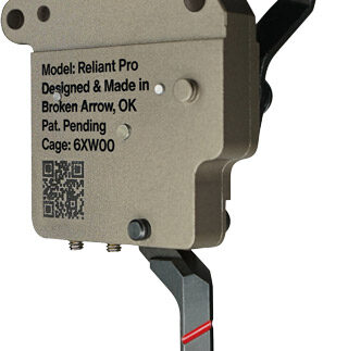 RISE TRIGGER RELIANT PRO REM - 700 1-3LB PULL FLAT FDE/BLACK
