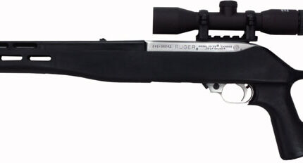 ADV. TECH. STOCK RUGER 10/22 - STANDARD BARREL BLACK SYN