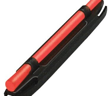 HIVIZ SHOTGUN FRONT SIGHT - MAGNETIC RIB .171-.265" RED