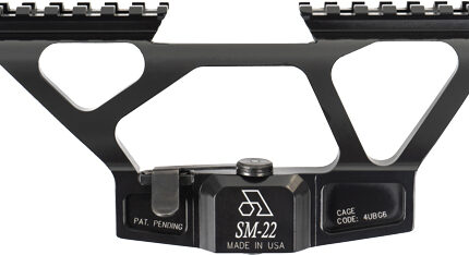 ARSENAL SCOPE MOUNT SAM7K - 5.8" PICATINNY RAIL BLACK