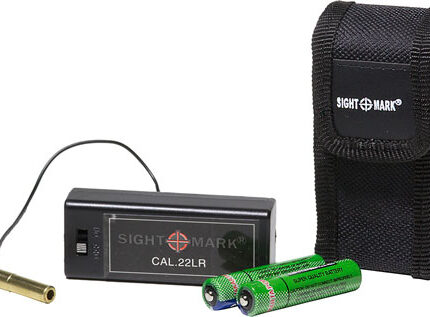 SIGHTMARK LASER BORESIGHT .22 - LR RED W/BATTERY AND CASE