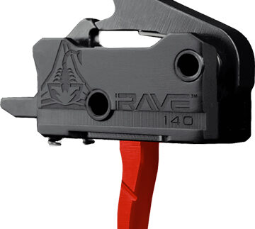 RISE TRIGGER RAVE 140 SST RED - 3.5LB AR-15 W/ANTI WALK PINS